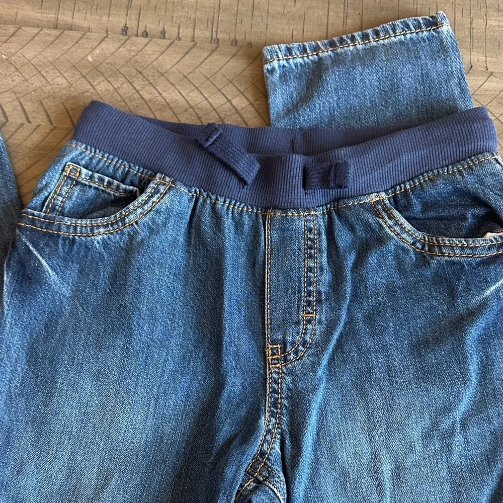 Carter's Blue Elastic Waist Jeans for Kids